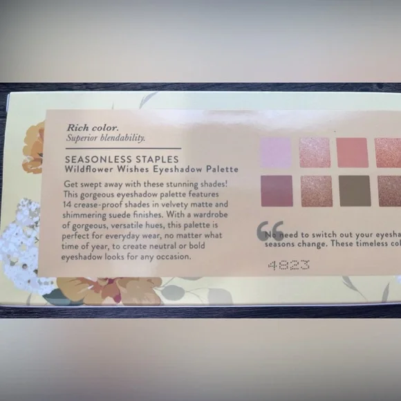 Laura Geller Wildflower Wishes Eyeshadow Palette- NIB - Picture 5 of 7